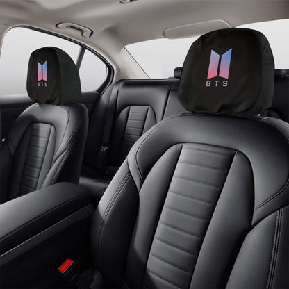 BTS BT21 Car headrest covers - BTS car accessories - 2 pieces - Beyond The Shoppe