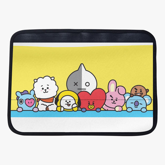 BTS BT21 Car Seat Belt Cover - Choose 1 pc or 2 pc/set - Car accessories and decorations - Beyond The Shoppe