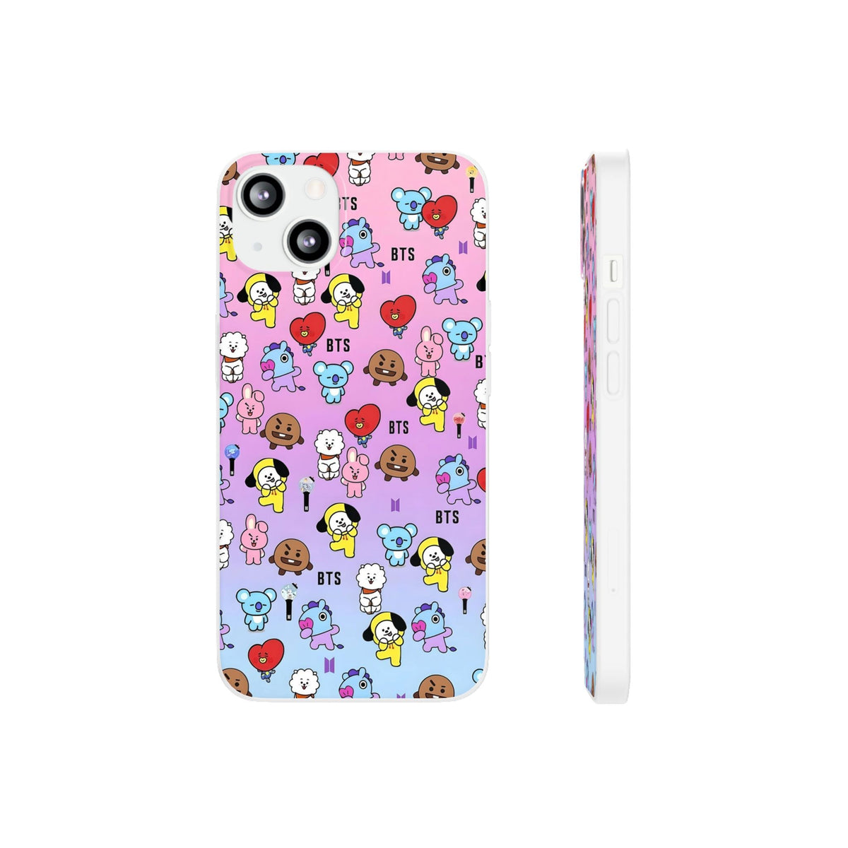 BTS BT21 Cell Phone Case - iPhone, Samsung and Custom Covers - K - Pop Phone Covers, Gifts for Fans, Stylish Cell Phone Accessories - Beyond The Shoppe