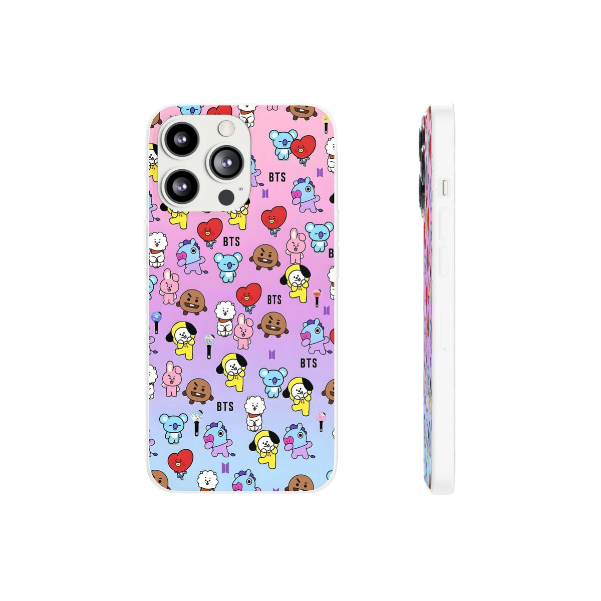 BTS BT21 Cell Phone Case - iPhone, Samsung and Custom Covers - K - Pop Phone Covers, Gifts for Fans, Stylish Cell Phone Accessories - Beyond The Shoppe