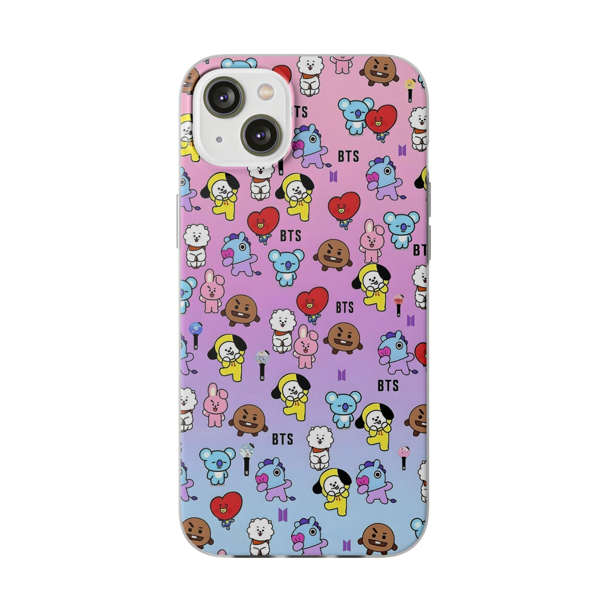 BTS BT21 Cell Phone Case - iPhone, Samsung and Custom Covers - K - Pop Phone Covers, Gifts for Fans, Stylish Cell Phone Accessories - Beyond The Shoppe
