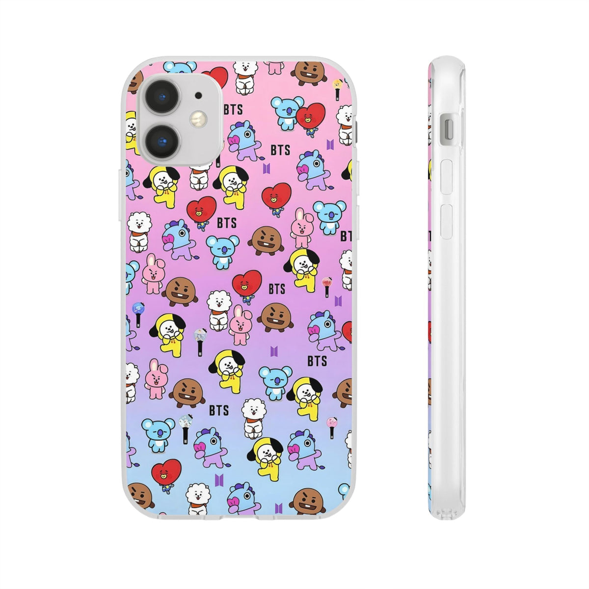 BTS BT21 Cell Phone Case - iPhone, Samsung and Custom Covers - K - Pop Phone Covers, Gifts for Fans, Stylish Cell Phone Accessories - Beyond The Shoppe