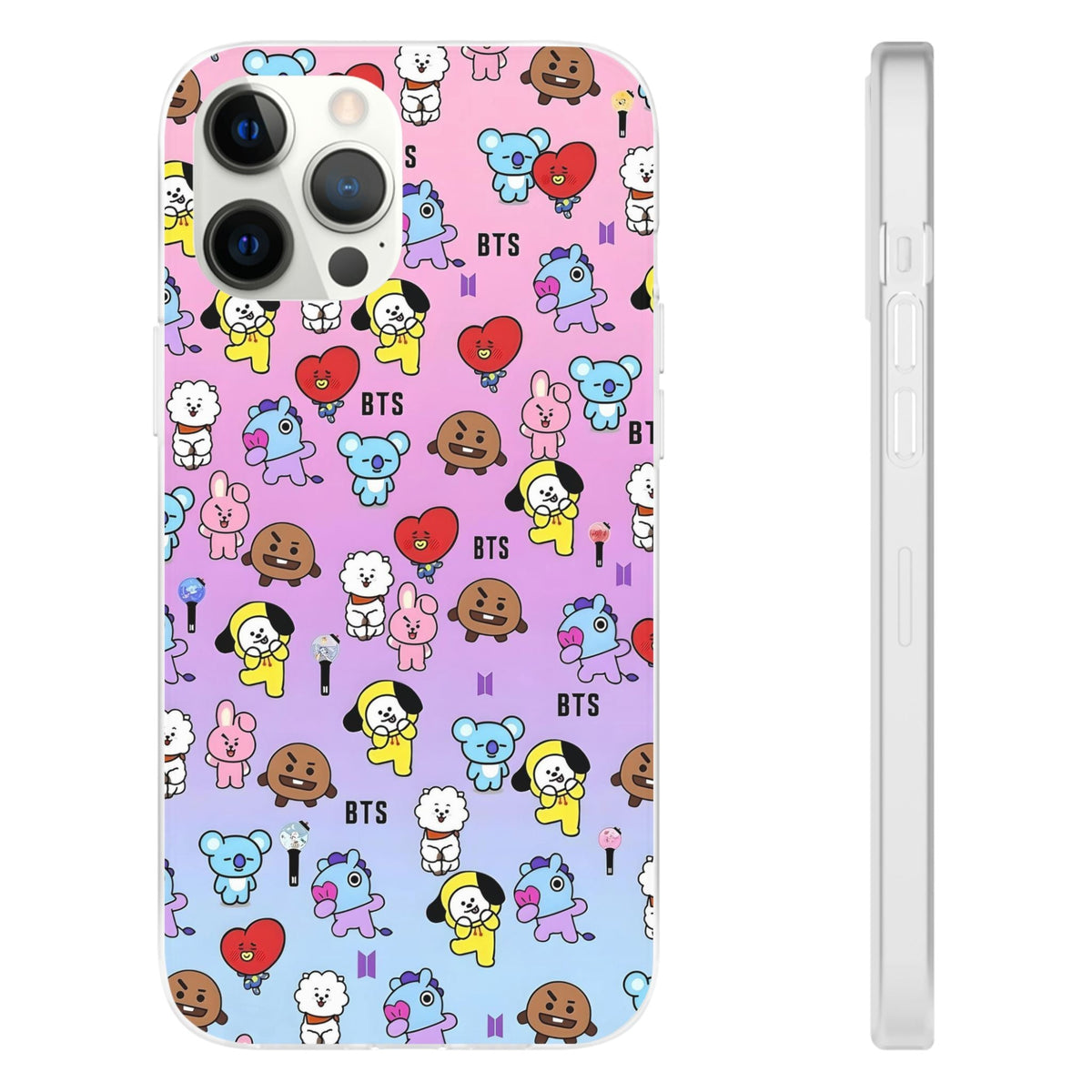 BTS BT21 Cell Phone Case - iPhone, Samsung and Custom Covers - K - Pop Phone Covers, Gifts for Fans, Stylish Cell Phone Accessories - Beyond The Shoppe