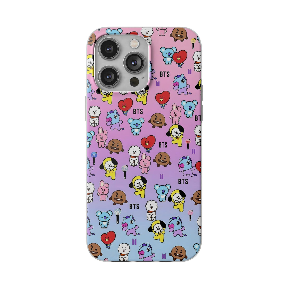 BTS BT21 Cell Phone Case - iPhone, Samsung and Custom Covers - K - Pop Phone Covers, Gifts for Fans, Stylish Cell Phone Accessories - Beyond The Shoppe
