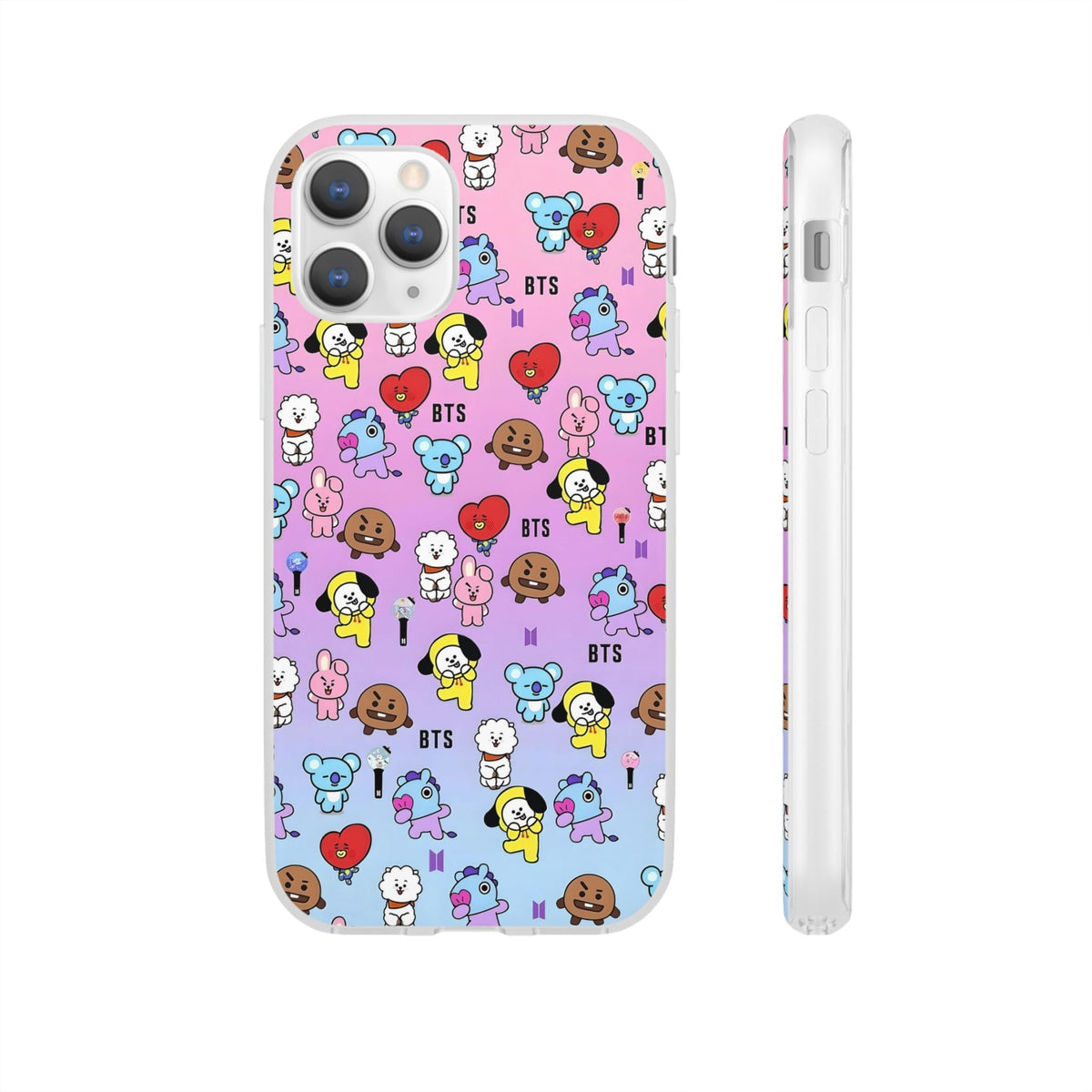 BTS BT21 Cell Phone Case - iPhone, Samsung and Custom Covers - K - Pop Phone Covers, Gifts for Fans, Stylish Cell Phone Accessories - Beyond The Shoppe
