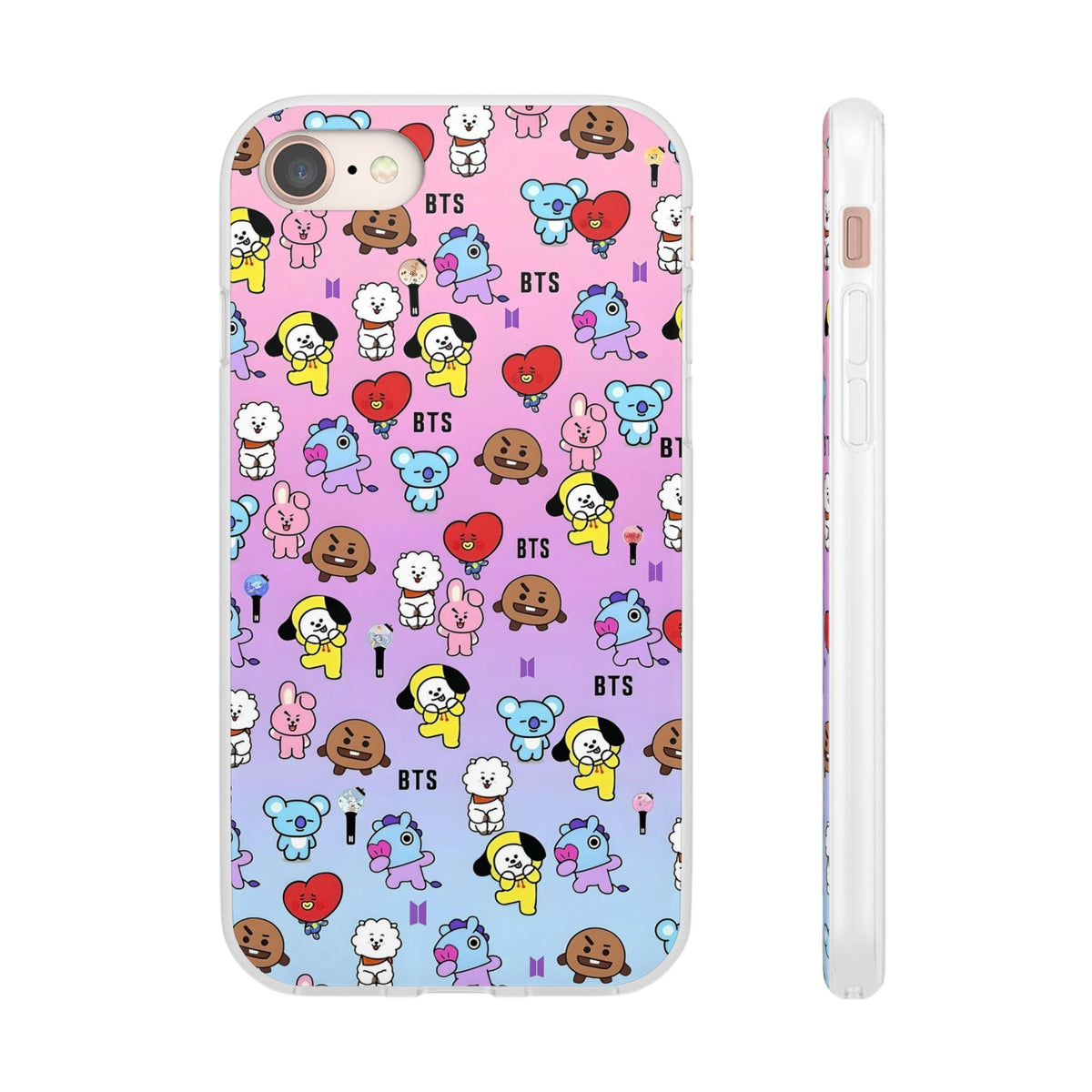 BTS BT21 Cell Phone Case - iPhone, Samsung and Custom Covers - K - Pop Phone Covers, Gifts for Fans, Stylish Cell Phone Accessories - Beyond The Shoppe