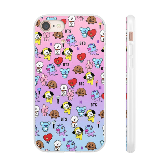 BTS BT21 Cell Phone Case - iPhone, Samsung and Custom Covers - K - Pop Phone Covers, Gifts for Fans, Stylish Cell Phone Accessories - Beyond The Shoppe