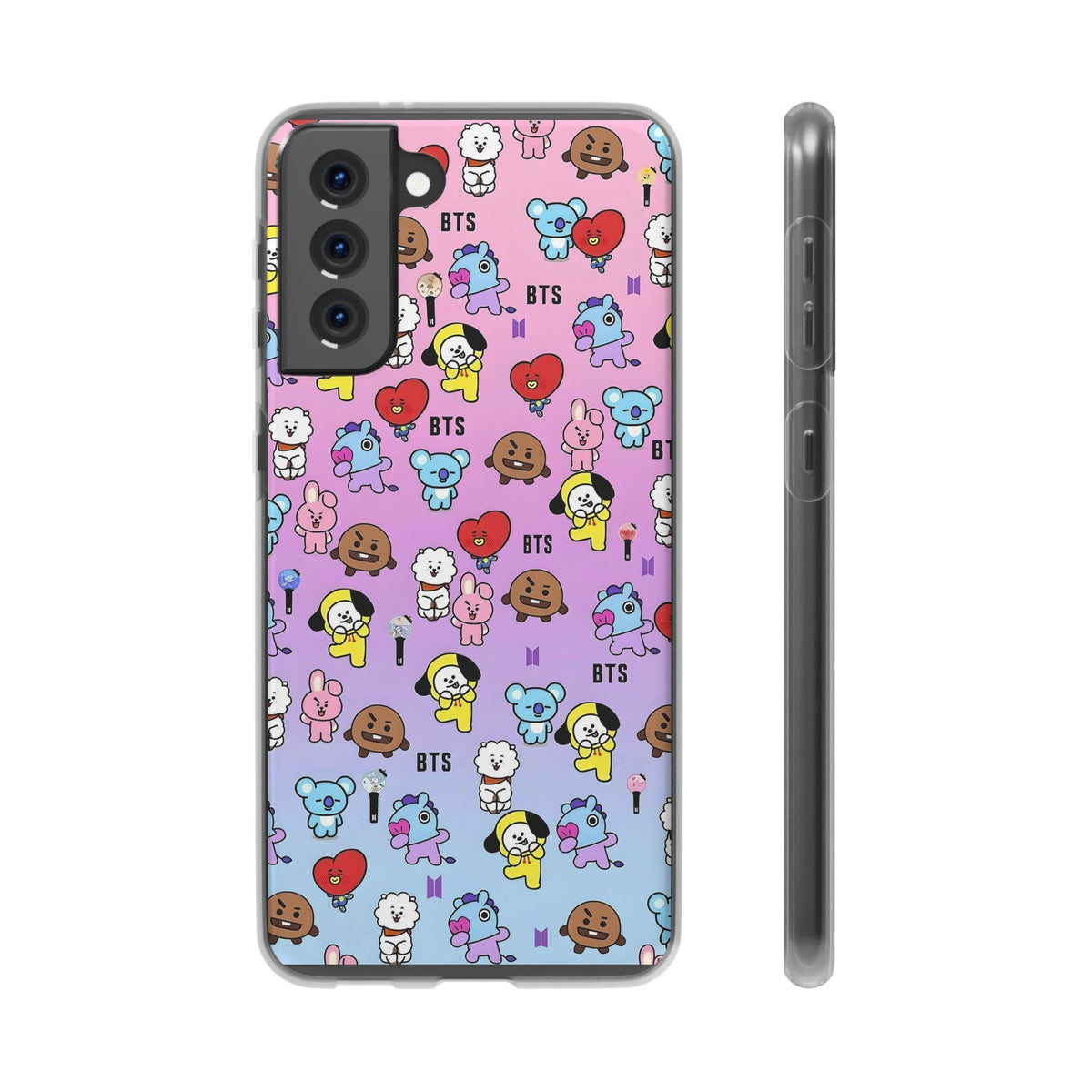 BTS BT21 Cell Phone Case - iPhone, Samsung and Custom Covers - K - Pop Phone Covers, Gifts for Fans, Stylish Cell Phone Accessories - Beyond The Shoppe
