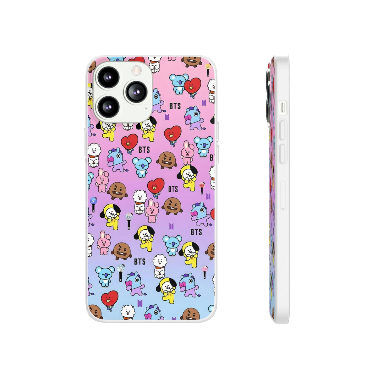 BTS BT21 Cell Phone Case - iPhone, Samsung and Custom Covers - K - Pop Phone Covers, Gifts for Fans, Stylish Cell Phone Accessories - Beyond The Shoppe