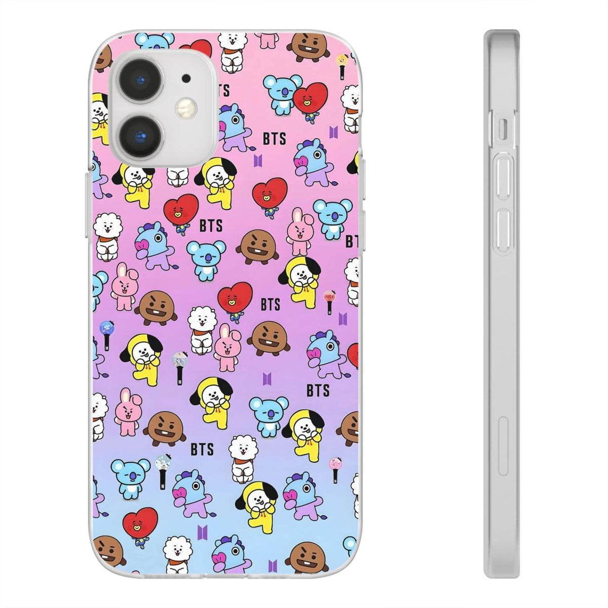 BTS BT21 Cell Phone Case - iPhone, Samsung and Custom Covers - K - Pop Phone Covers, Gifts for Fans, Stylish Cell Phone Accessories - Beyond The Shoppe