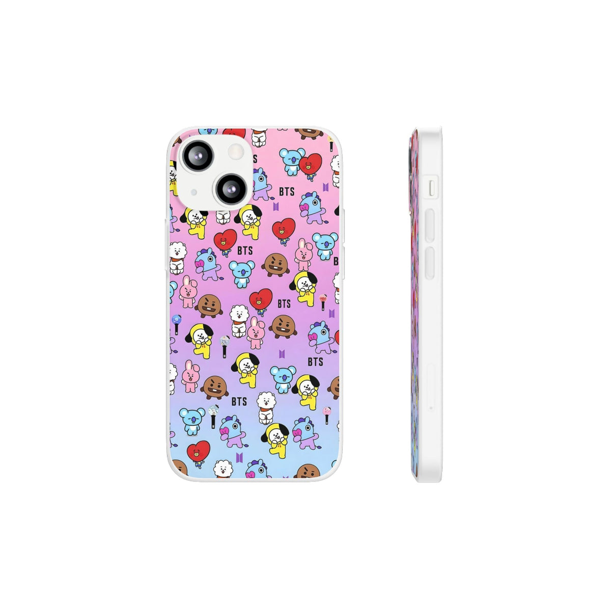 BTS BT21 Cell Phone Case - iPhone, Samsung and Custom Covers - K - Pop Phone Covers, Gifts for Fans, Stylish Cell Phone Accessories - Beyond The Shoppe