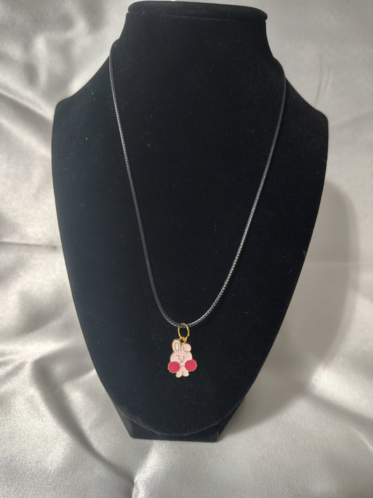 BTS BT21 Cooky Pendant Necklace - BTS K-Pop Jewelry - Beyond The Shoppe