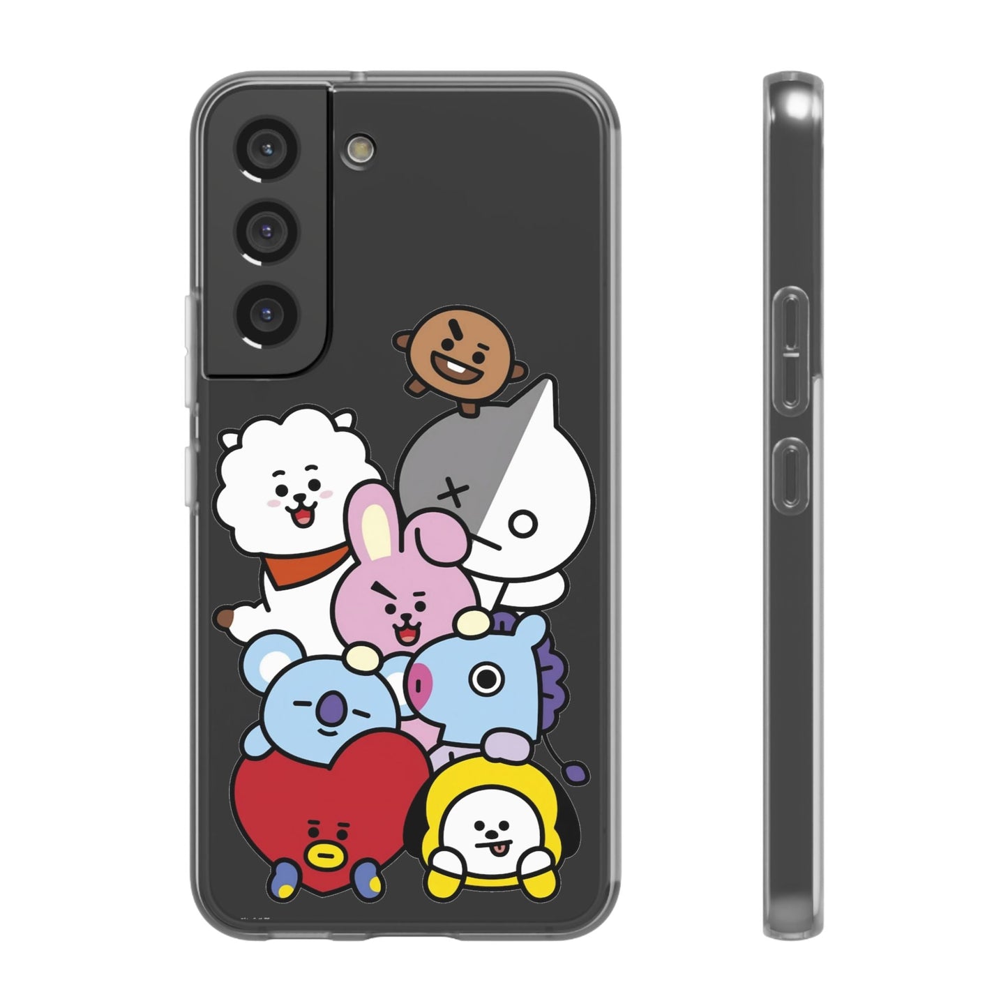 BTS BT21 Gang Cell Phone Case - iPhone, Samsung and Custom Covers - K - Pop Phone Covers, Gifts for Fans, Stylish Cell Phone Accessories - Beyond The Shoppe