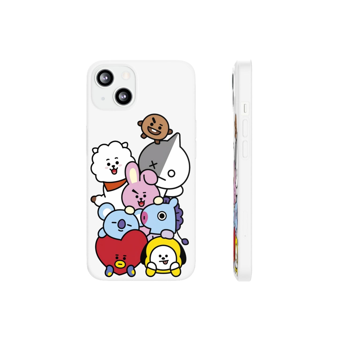 BTS BT21 Gang Cell Phone Case - iPhone, Samsung and Custom Covers - K - Pop Phone Covers, Gifts for Fans, Stylish Cell Phone Accessories - Beyond The Shoppe