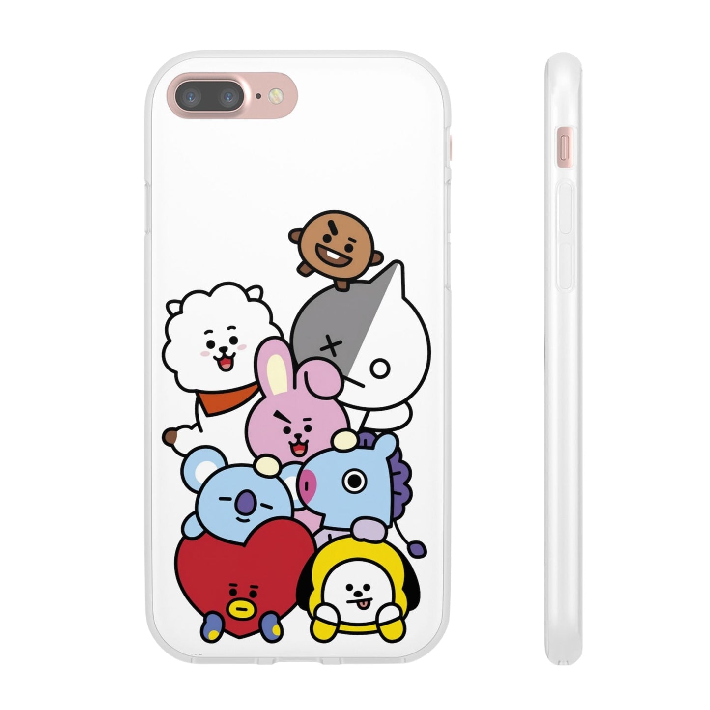 BTS BT21 Gang Cell Phone Case - iPhone, Samsung and Custom Covers - K - Pop Phone Covers, Gifts for Fans, Stylish Cell Phone Accessories - Beyond The Shoppe