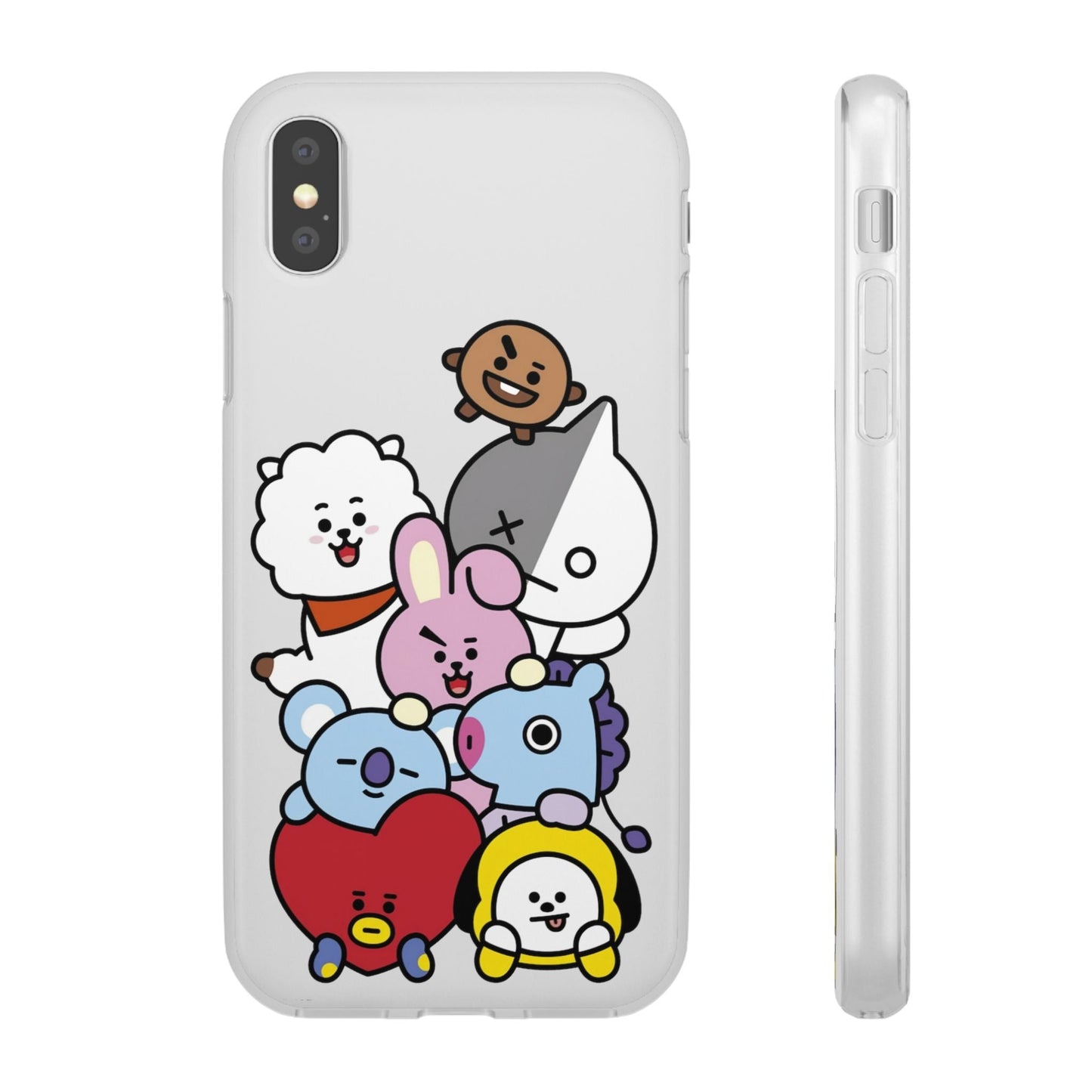 BTS BT21 Gang Cell Phone Case - iPhone, Samsung and Custom Covers - K - Pop Phone Covers, Gifts for Fans, Stylish Cell Phone Accessories - Beyond The Shoppe