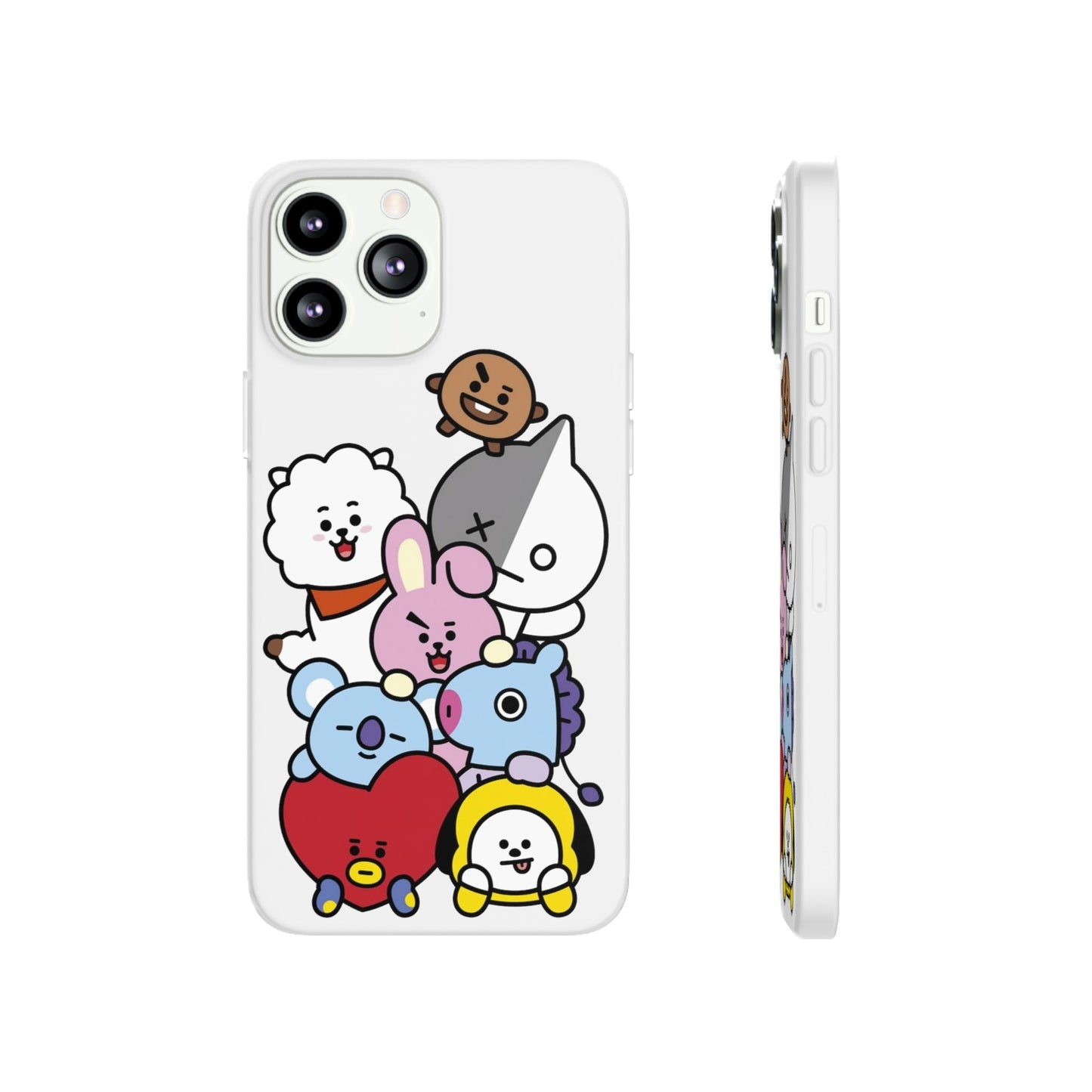 BTS BT21 Gang Cell Phone Case - iPhone, Samsung and Custom Covers - K - Pop Phone Covers, Gifts for Fans, Stylish Cell Phone Accessories - Beyond The Shoppe