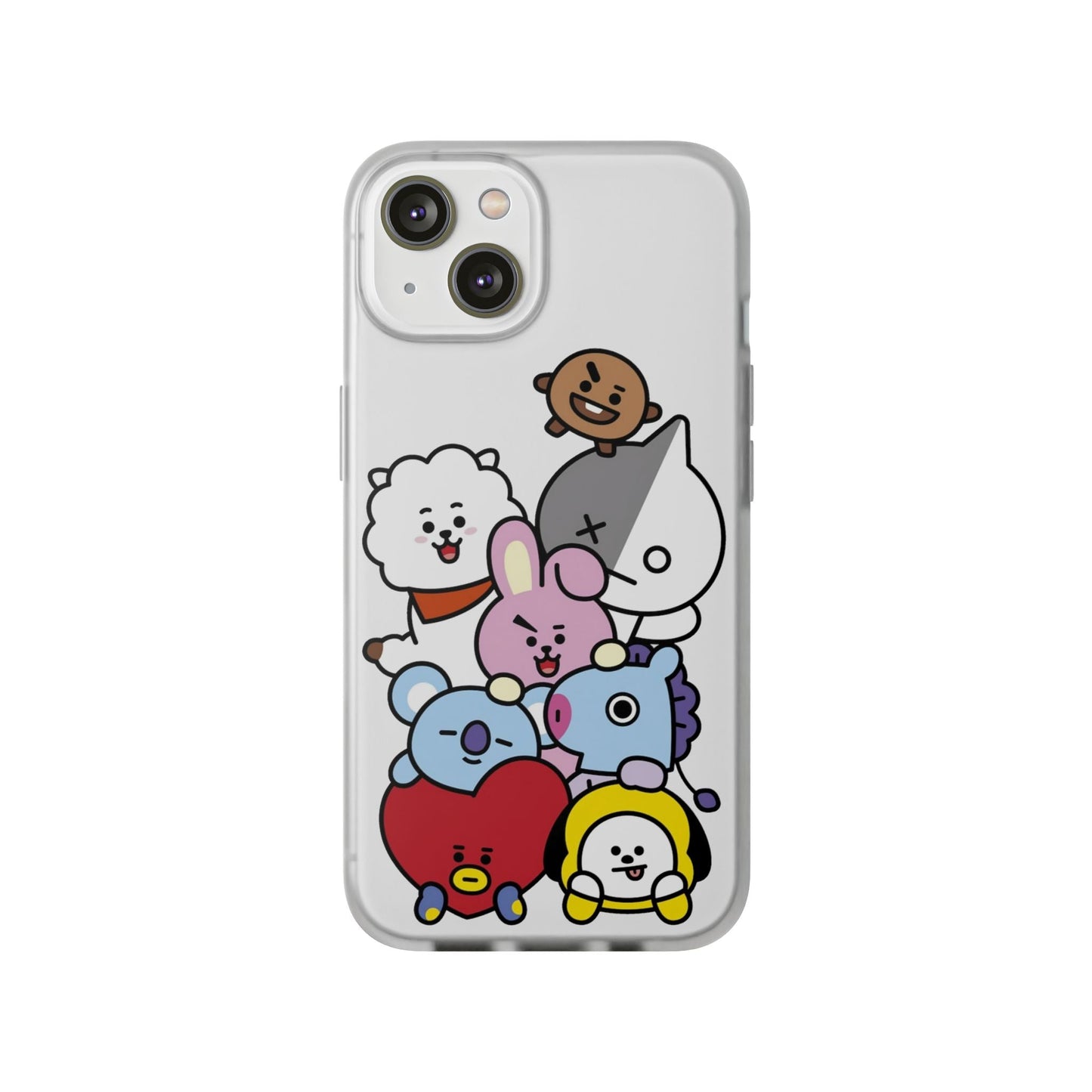 BTS BT21 Gang Cell Phone Case - iPhone, Samsung and Custom Covers - K - Pop Phone Covers, Gifts for Fans, Stylish Cell Phone Accessories - Beyond The Shoppe