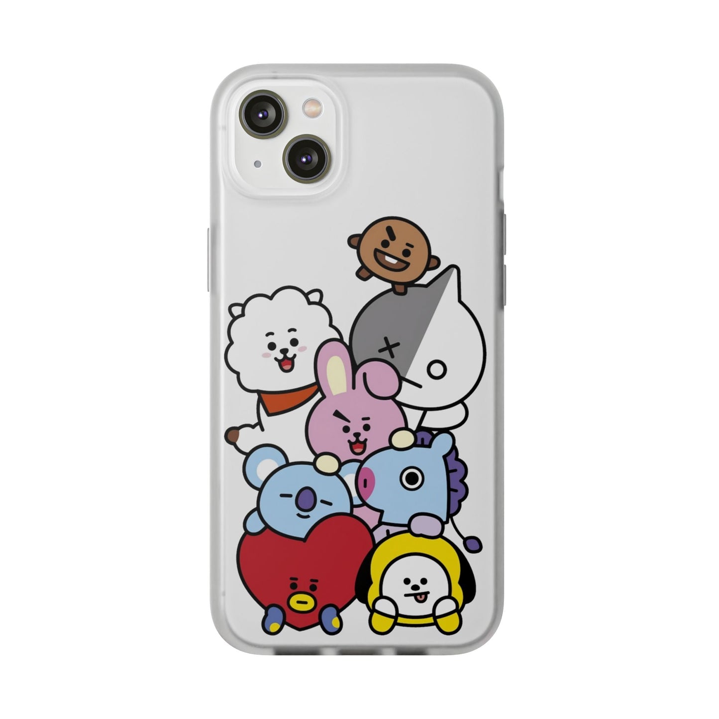 BTS BT21 Gang Cell Phone Case - iPhone, Samsung and Custom Covers - K - Pop Phone Covers, Gifts for Fans, Stylish Cell Phone Accessories - Beyond The Shoppe