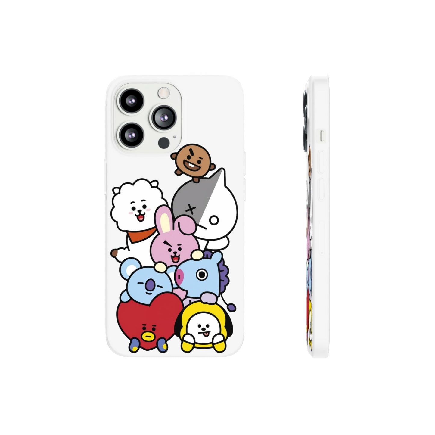 BTS BT21 Gang Cell Phone Case - iPhone, Samsung and Custom Covers - K - Pop Phone Covers, Gifts for Fans, Stylish Cell Phone Accessories - Beyond The Shoppe