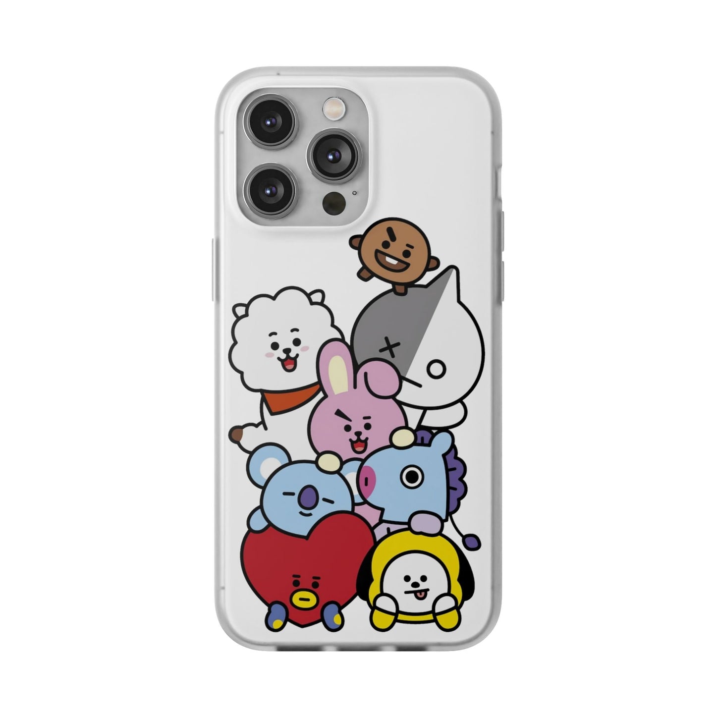 BTS BT21 Gang Cell Phone Case - iPhone, Samsung and Custom Covers - K - Pop Phone Covers, Gifts for Fans, Stylish Cell Phone Accessories - Beyond The Shoppe