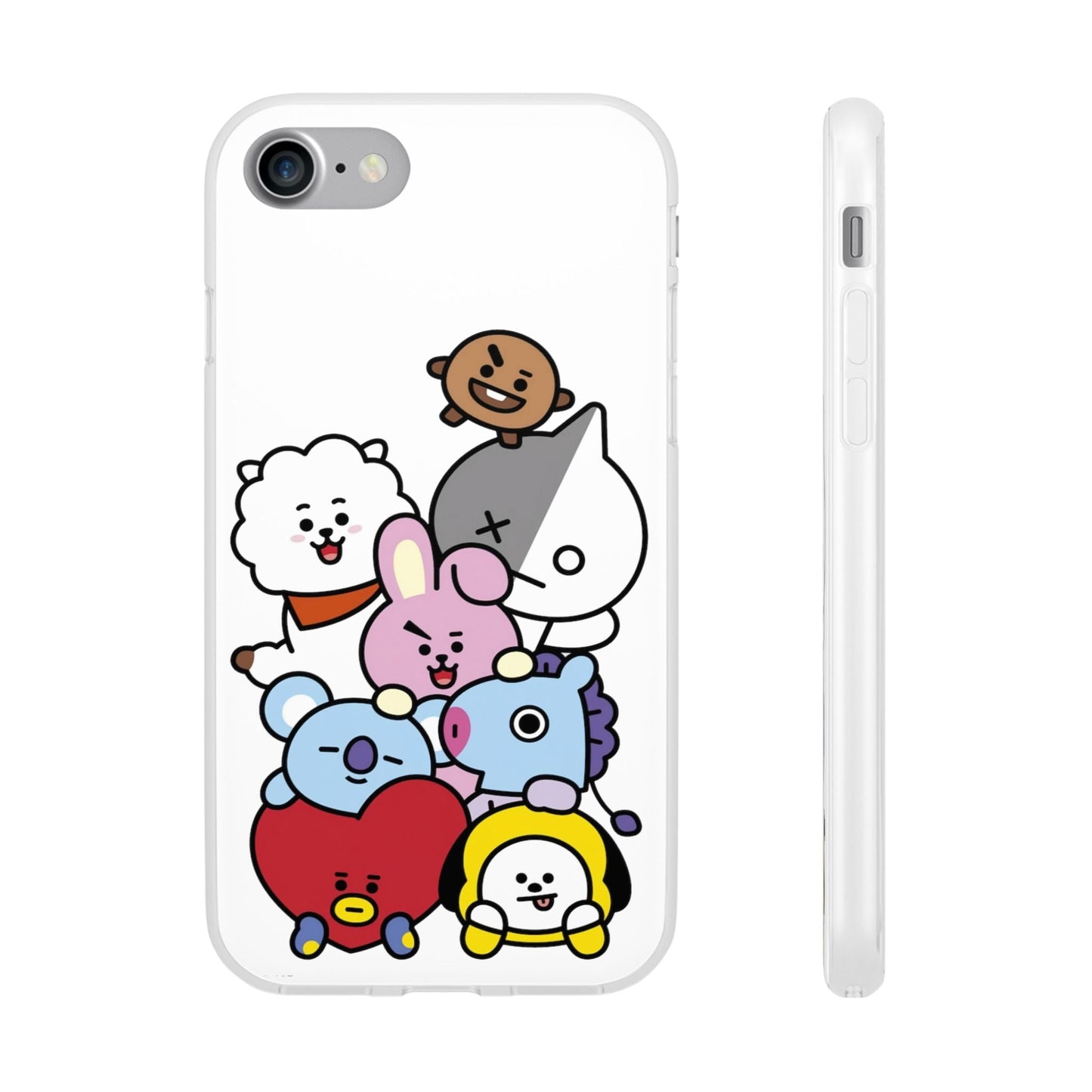 BTS BT21 Gang Cell Phone Case - iPhone, Samsung and Custom Covers - K - Pop Phone Covers, Gifts for Fans, Stylish Cell Phone Accessories - Beyond The Shoppe