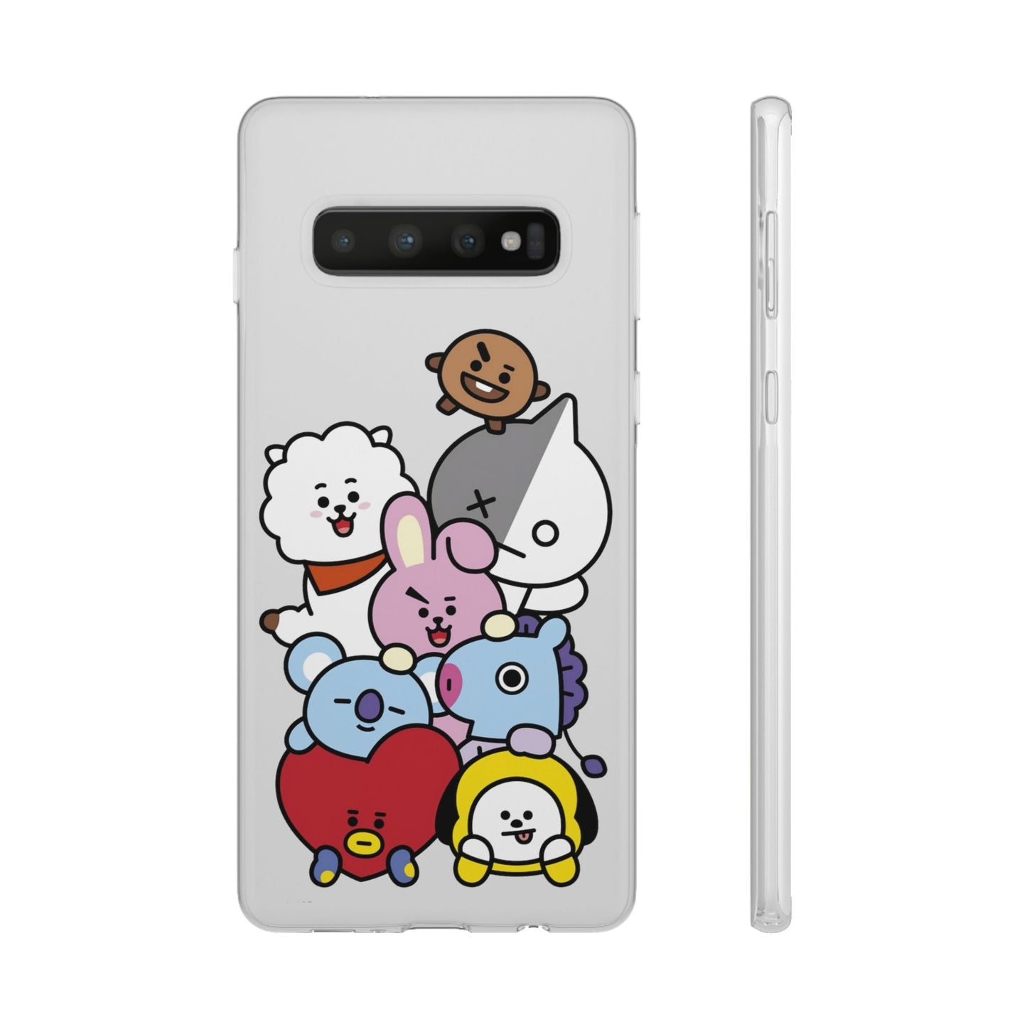 BTS BT21 Gang Cell Phone Case - iPhone, Samsung and Custom Covers - K - Pop Phone Covers, Gifts for Fans, Stylish Cell Phone Accessories - Beyond The Shoppe
