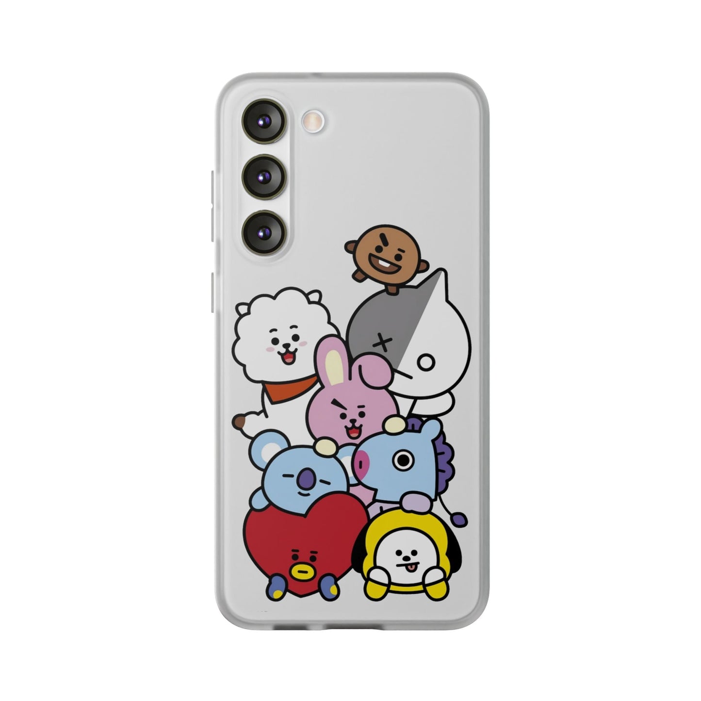 BTS BT21 Gang Cell Phone Case - iPhone, Samsung and Custom Covers - K - Pop Phone Covers, Gifts for Fans, Stylish Cell Phone Accessories - Beyond The Shoppe