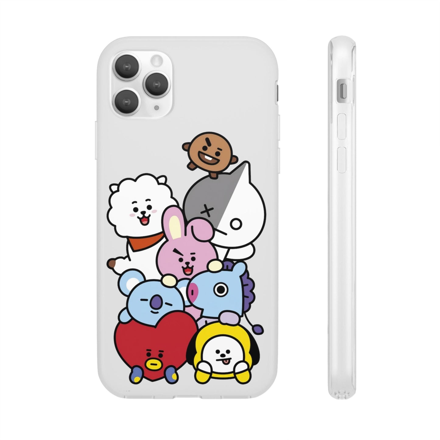 BTS BT21 Gang Cell Phone Case - iPhone, Samsung and Custom Covers - K - Pop Phone Covers, Gifts for Fans, Stylish Cell Phone Accessories - Beyond The Shoppe