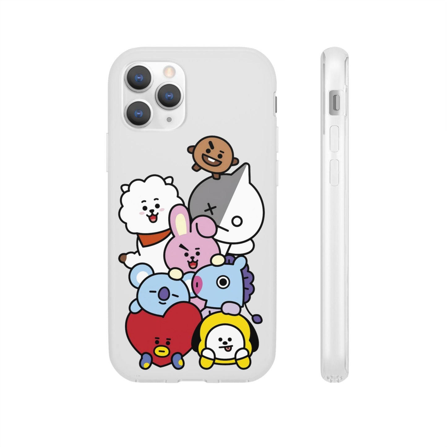 BTS BT21 Gang Cell Phone Case - iPhone, Samsung and Custom Covers - K - Pop Phone Covers, Gifts for Fans, Stylish Cell Phone Accessories - Beyond The Shoppe