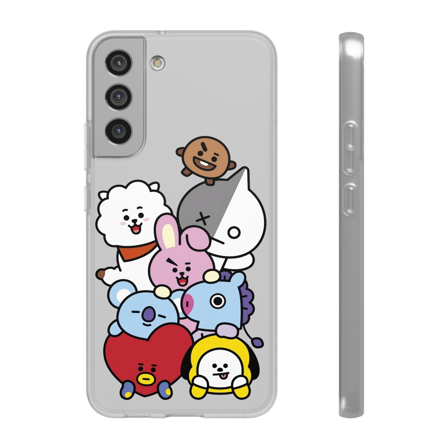 BTS BT21 Gang Cell Phone Case - iPhone, Samsung and Custom Covers - K - Pop Phone Covers, Gifts for Fans, Stylish Cell Phone Accessories - Beyond The Shoppe
