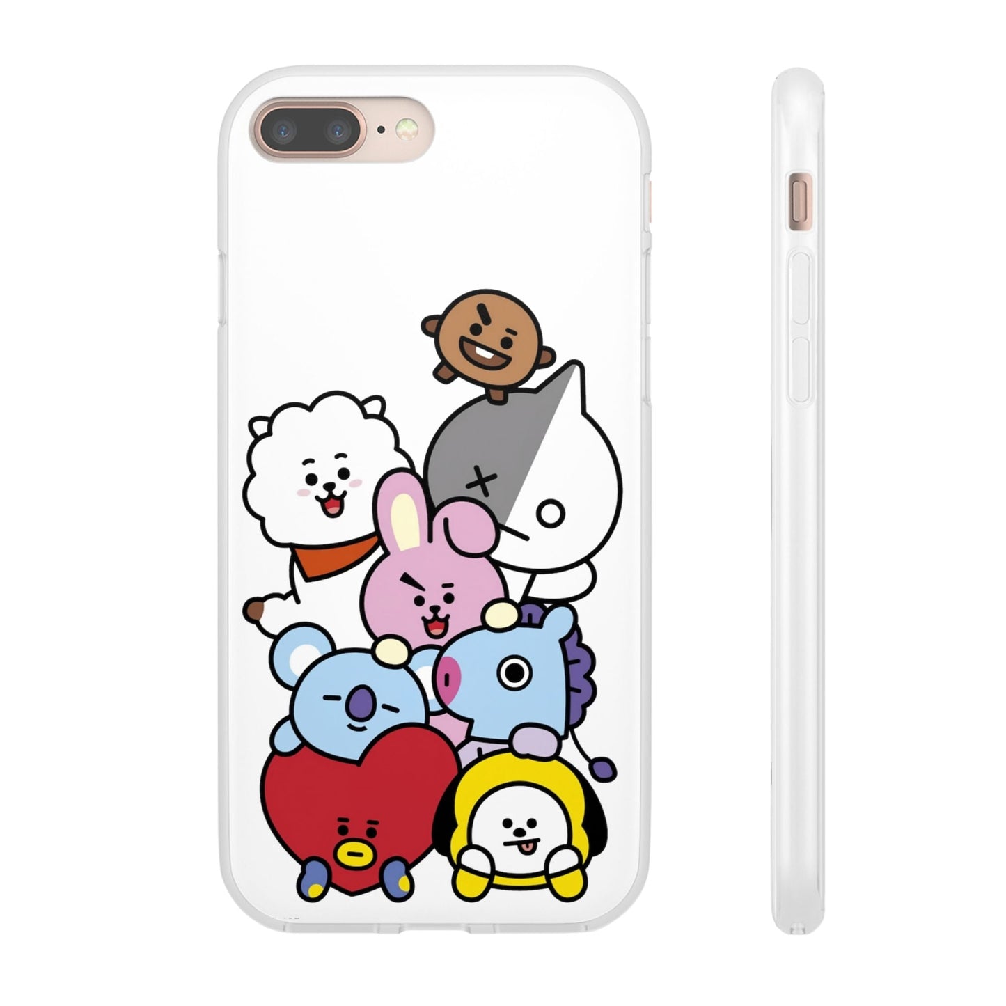 BTS BT21 Gang Cell Phone Case - iPhone, Samsung and Custom Covers - K - Pop Phone Covers, Gifts for Fans, Stylish Cell Phone Accessories - Beyond The Shoppe
