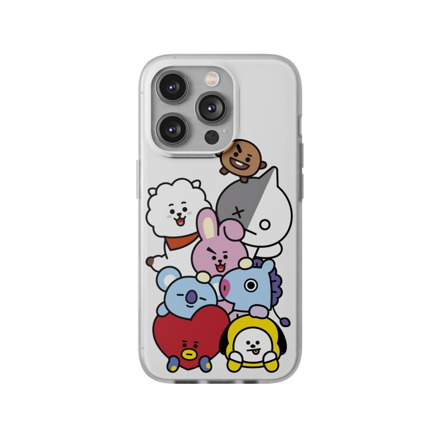 BTS BT21 Gang Cell Phone Case - iPhone, Samsung and Custom Covers - K - Pop Phone Covers, Gifts for Fans, Stylish Cell Phone Accessories - Beyond The Shoppe