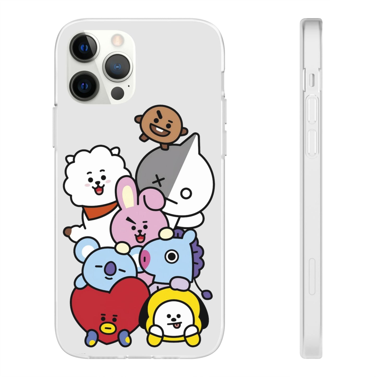 BTS BT21 Gang Cell Phone Case - iPhone, Samsung and Custom Covers - K - Pop Phone Covers, Gifts for Fans, Stylish Cell Phone Accessories - Beyond The Shoppe