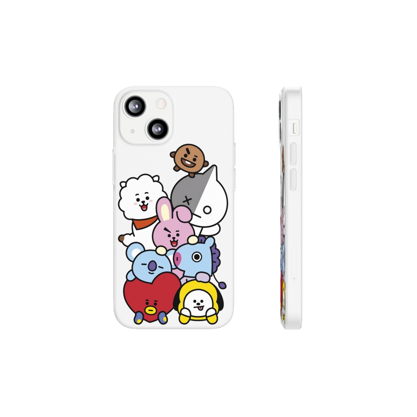 BTS BT21 Gang Cell Phone Case - iPhone, Samsung and Custom Covers - K - Pop Phone Covers, Gifts for Fans, Stylish Cell Phone Accessories - Beyond The Shoppe