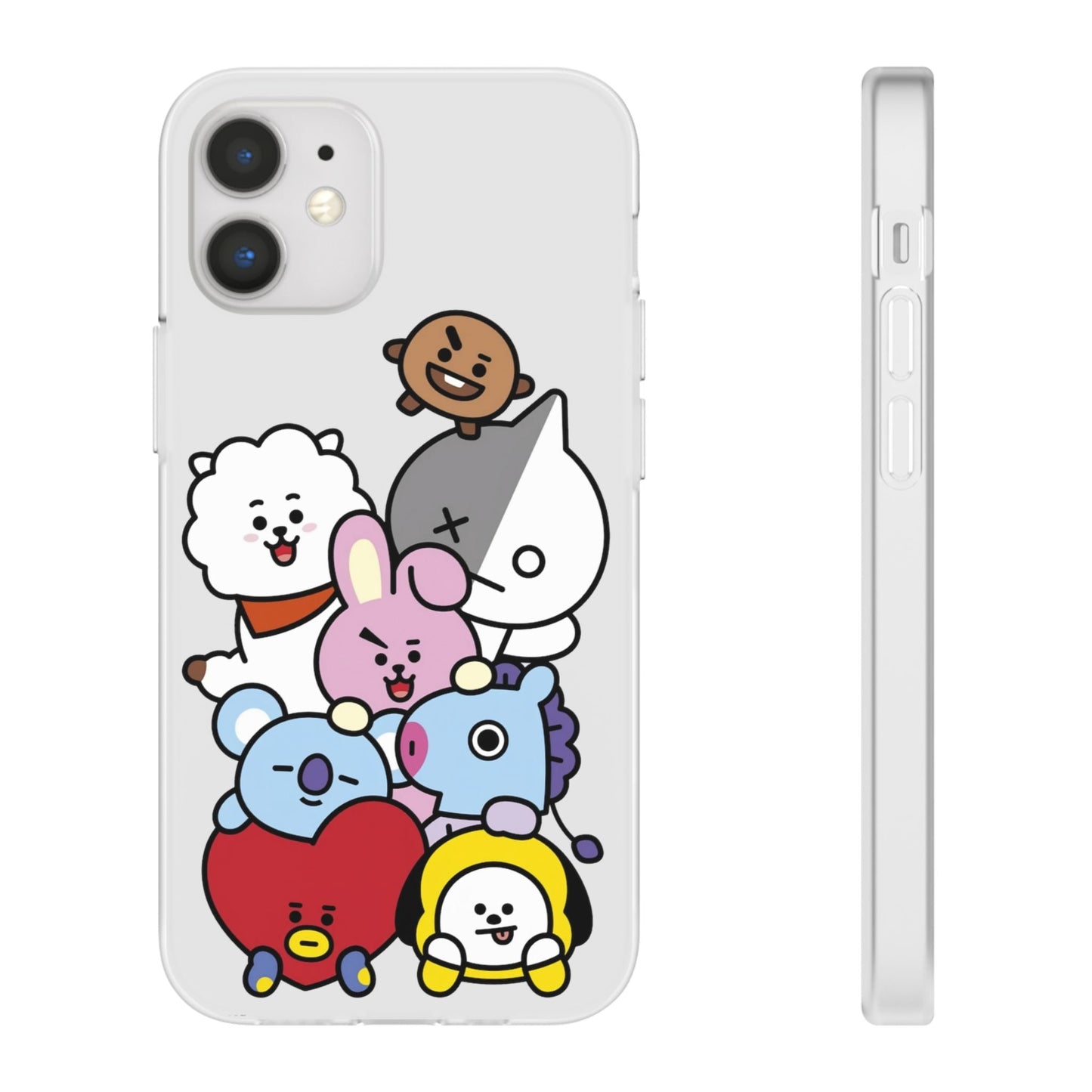 BTS BT21 Gang Cell Phone Case - iPhone, Samsung and Custom Covers - K - Pop Phone Covers, Gifts for Fans, Stylish Cell Phone Accessories - Beyond The Shoppe