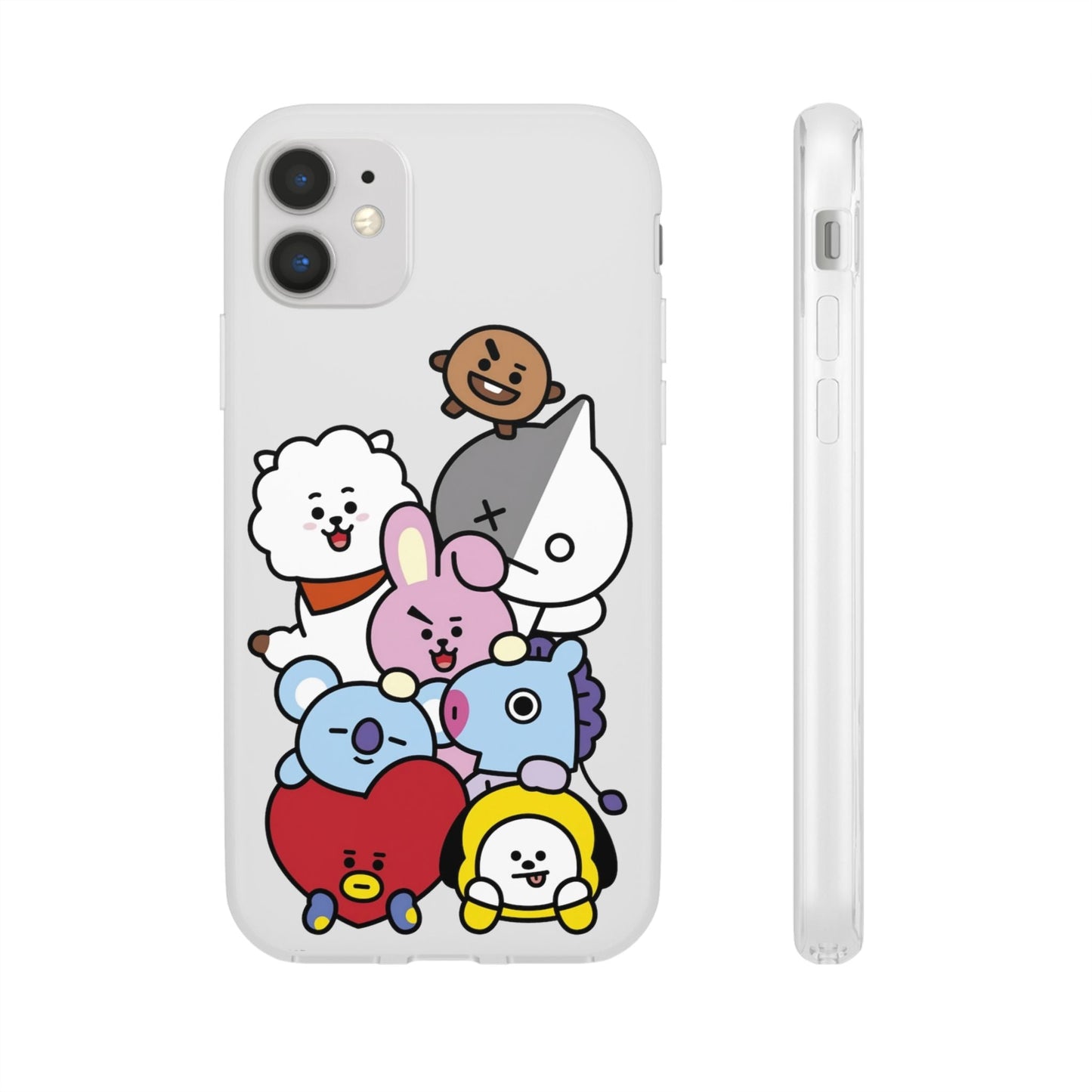 BTS BT21 Gang Cell Phone Case - iPhone, Samsung and Custom Covers - K - Pop Phone Covers, Gifts for Fans, Stylish Cell Phone Accessories - Beyond The Shoppe