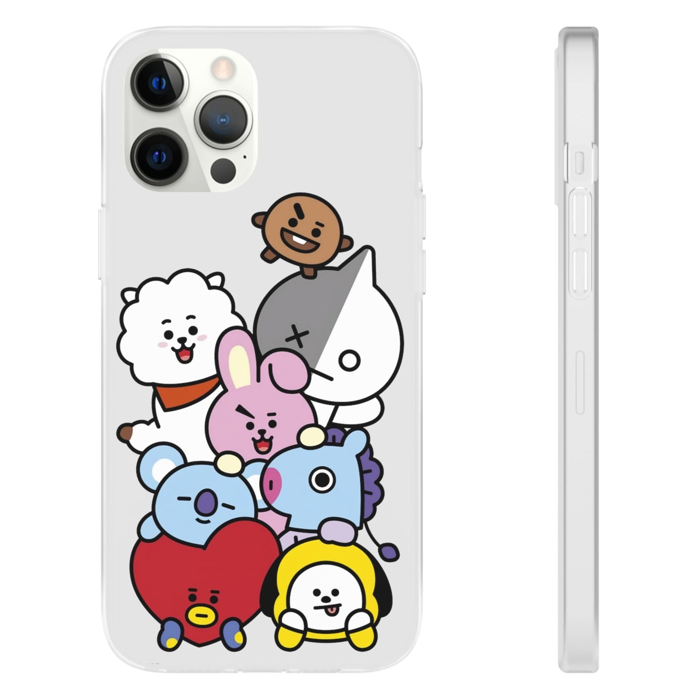 BTS BT21 Gang Cell Phone Case - iPhone, Samsung and Custom Covers - K - Pop Phone Covers, Gifts for Fans, Stylish Cell Phone Accessories - Beyond The Shoppe