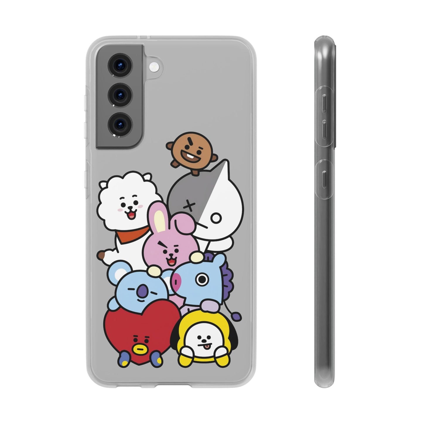 BTS BT21 Gang Cell Phone Case - iPhone, Samsung and Custom Covers - K - Pop Phone Covers, Gifts for Fans, Stylish Cell Phone Accessories - Beyond The Shoppe