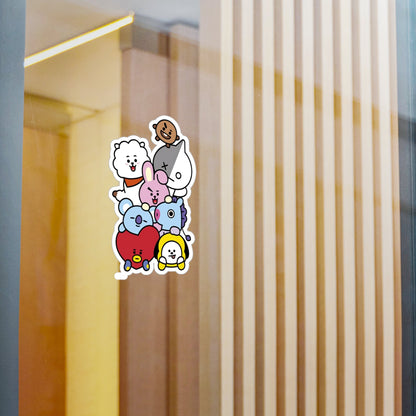 BTS - BT21 Gang is all here! Vinyl Decals, Fun Stickers - Water, UV and Scratch Resistant! - Beyond The Shoppe