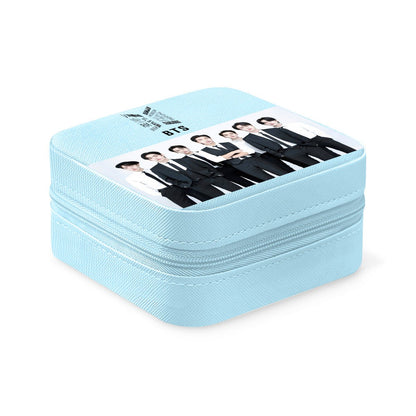 BTS BT21 Jewelry Box - BTS accessories - bts jewelry - bts travel jewelry box - Jewelry organizer - BTS Army gift - Beyond The Shoppe