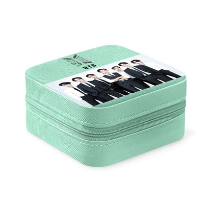 BTS BT21 Jewelry Box - BTS accessories - bts jewelry - bts travel jewelry box - Jewelry organizer - BTS Army gift - Beyond The Shoppe