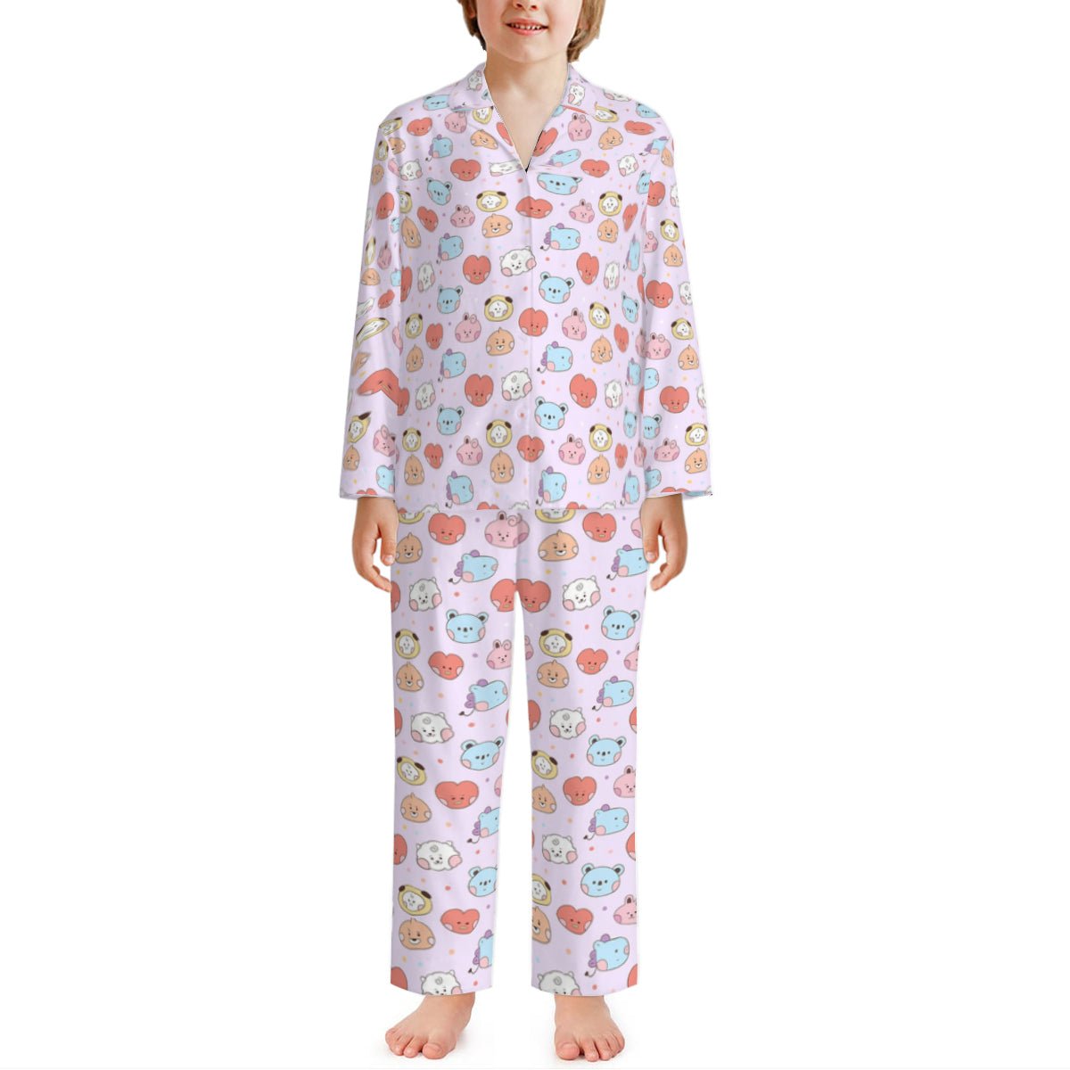 BTS BT21 Kid's Pajamas Sets - Kpop pajamas for boys and girls! - Beyond The Shoppe