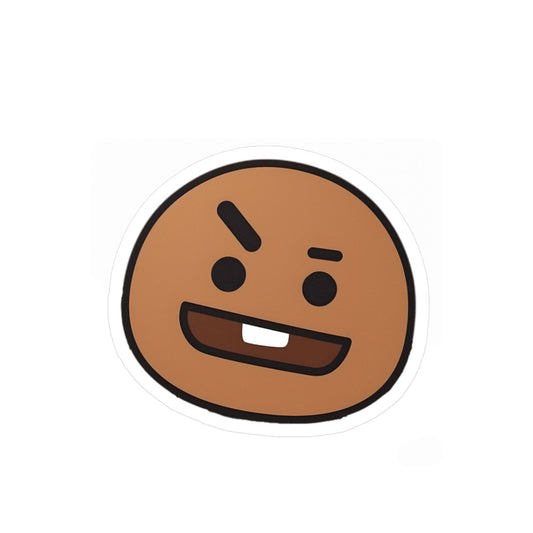 BTS BT21 Shooky - Suga Vinyl Decals, Fun Stickers - Water, UV and Scratch Resistant! - Beyond The Shoppe