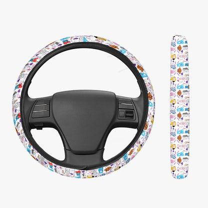 BTS BT21 Steering Wheel Cover - Great BTS car accessory - BTS gift - bts army - bts car accessories - Beyond The Shoppe