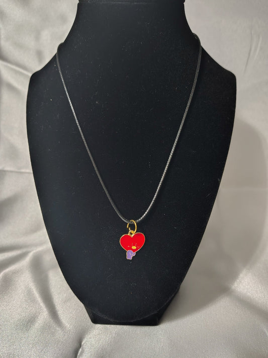 BTS BT21 Tata Pendant Necklace - BTS K-Pop Jewelry - Beyond The Shoppe