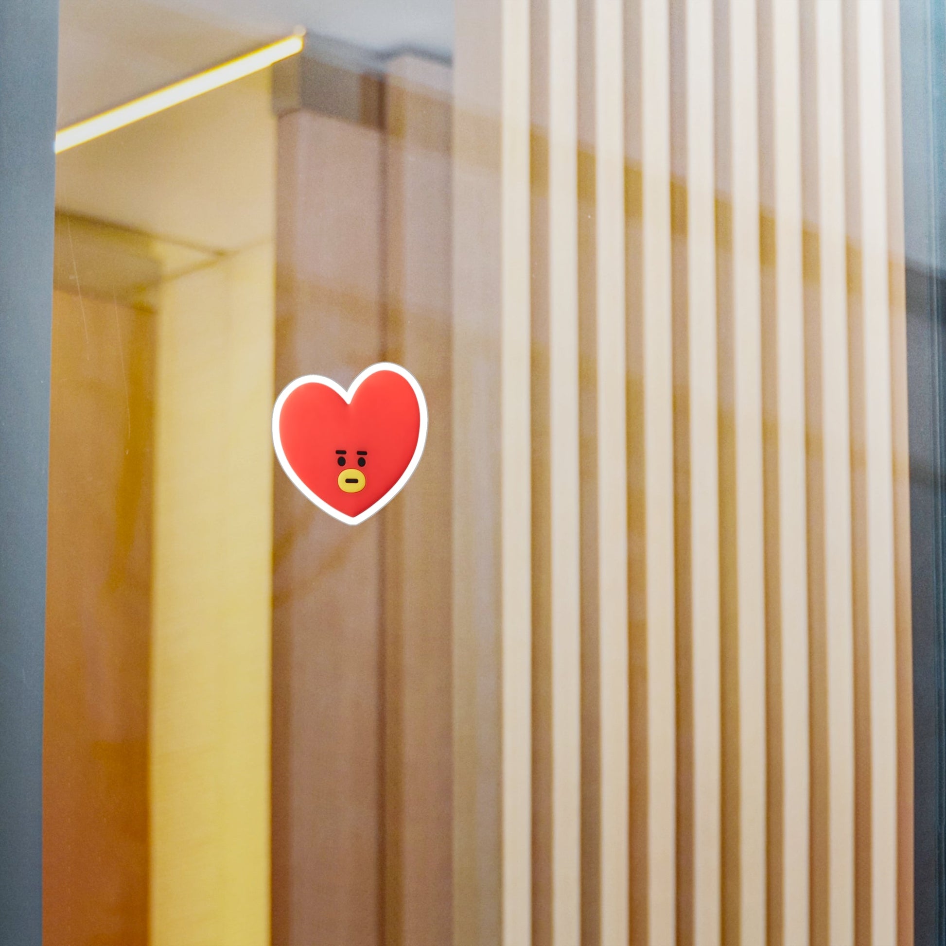 BTS BT21 Tata - V Vinyl Decals, Fun Stickers - Water, UV and Scratch Resistant! - Beyond The Shoppe