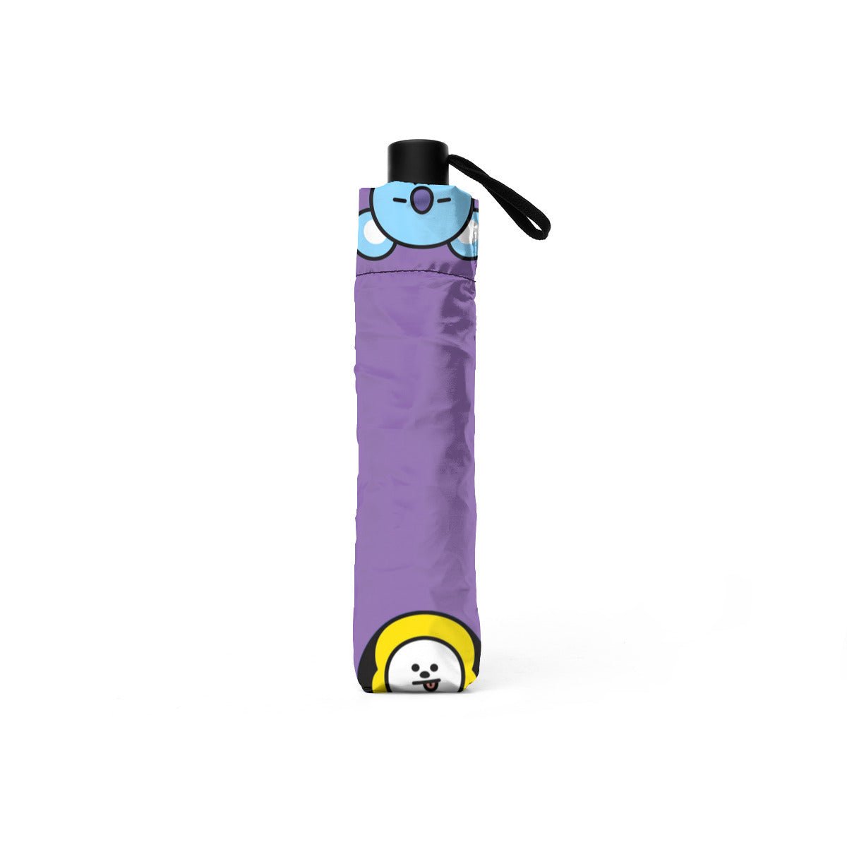 BTS BT21 Umbrella - Pink or Purple! Automatic opening umbrella - Bts rainy weather, BTS protection from weather - Beyond The Shoppe