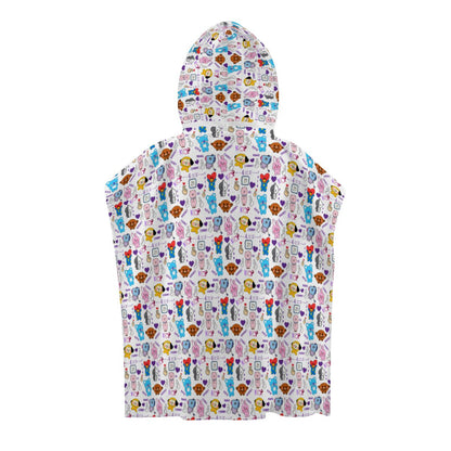 BTS BT21 Unisex Childrens Hooded Bath & Pool Beach Towel - Great for bath time too! - Beyond The Shoppe