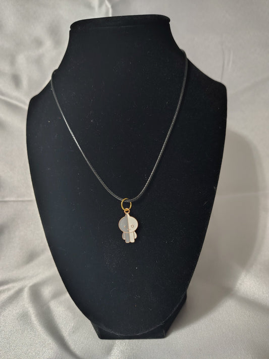 BTS BT21 Van Pendant Necklace - BTS K-Pop Jewelry - Beyond The Shoppe